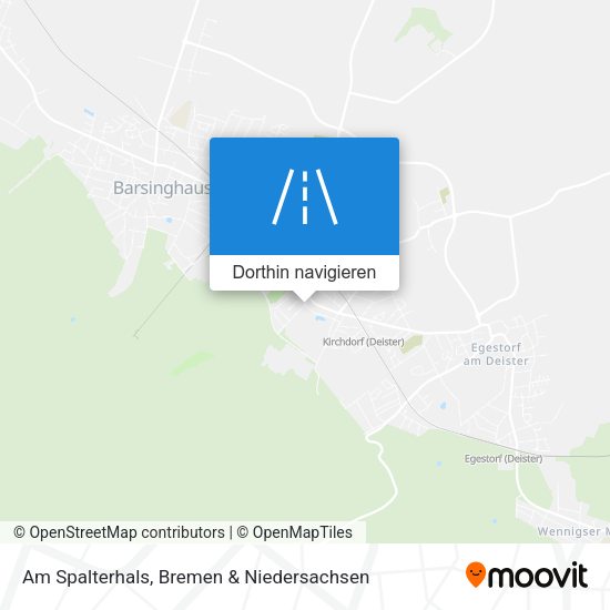 Am Spalterhals Karte