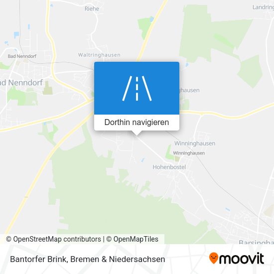 Bantorfer Brink Karte