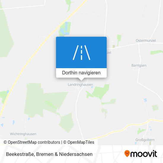Beekestraße Karte