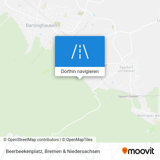 Beerbeekenplatz Karte