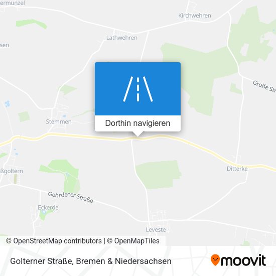 Golterner Straße Karte
