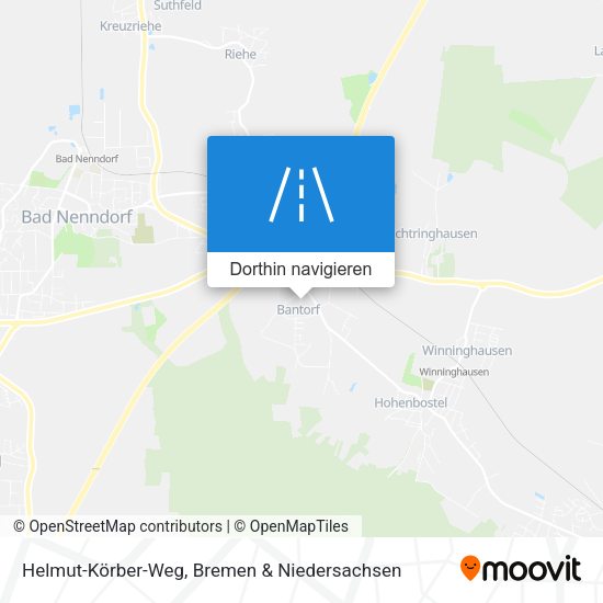 Helmut-Körber-Weg Karte