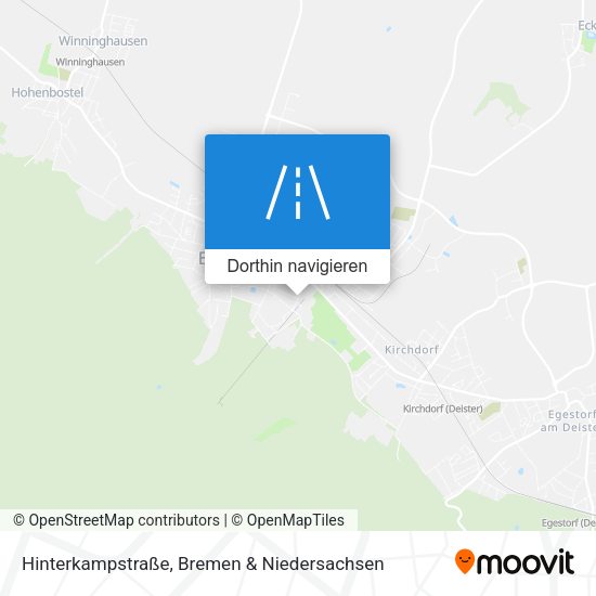 Hinterkampstraße Karte
