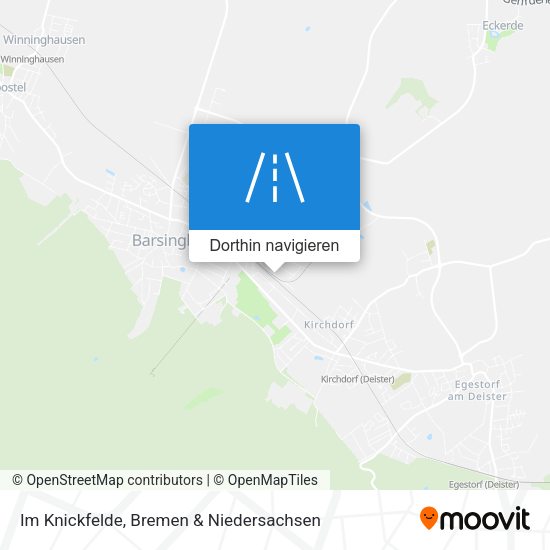 Im Knickfelde Karte
