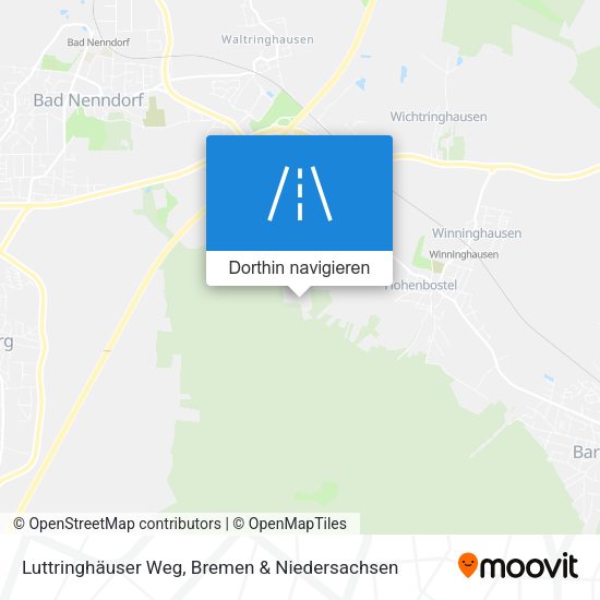 Luttringhäuser Weg Karte
