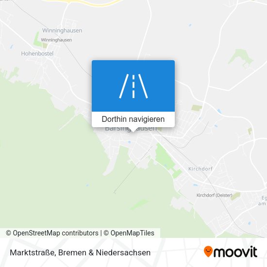 Marktstraße Karte