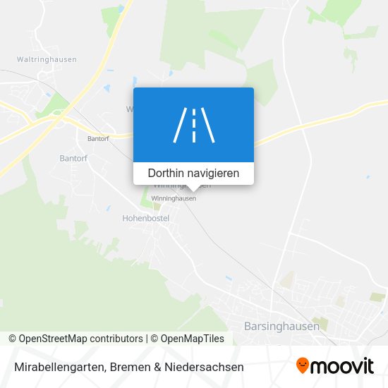 Mirabellengarten Karte