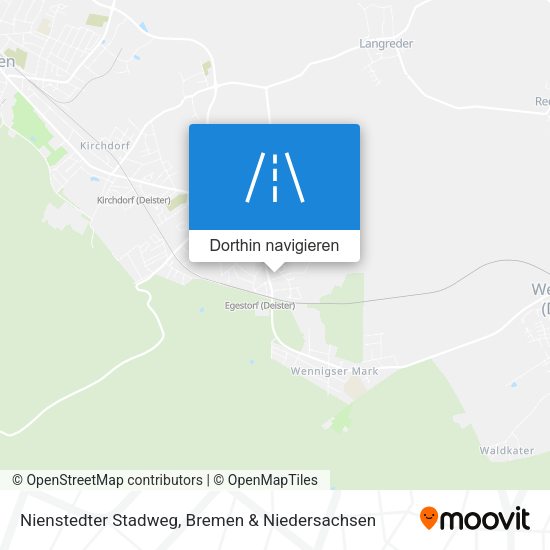 Nienstedter Stadweg Karte