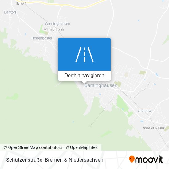 Schützenstraße Karte