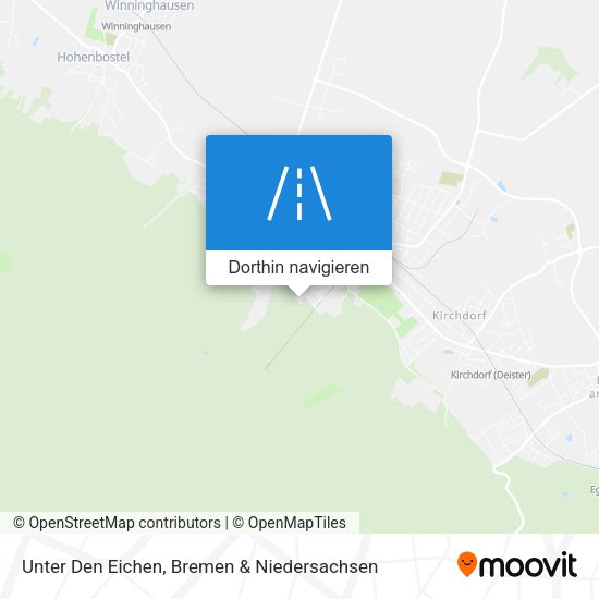 Unter Den Eichen Karte