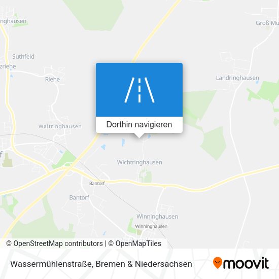 Wassermühlenstraße Karte