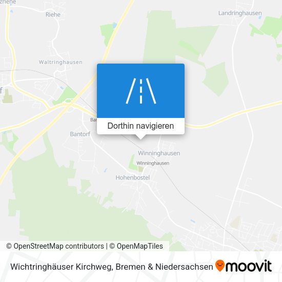 Wichtringhäuser Kirchweg Karte