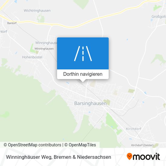 Winninghäuser Weg Karte