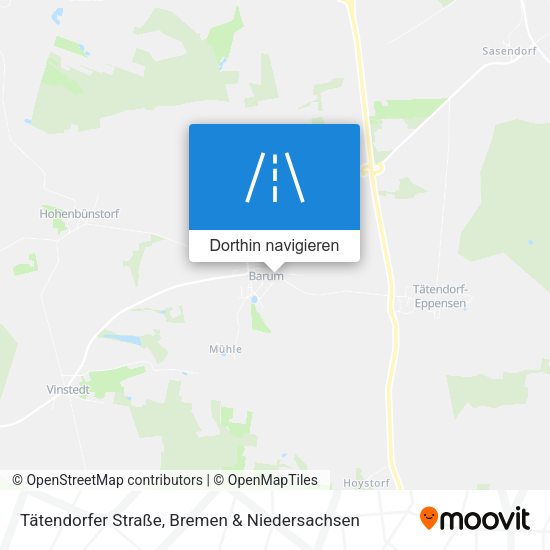 Tätendorfer Straße Karte