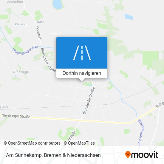 Am Sünnekamp Karte