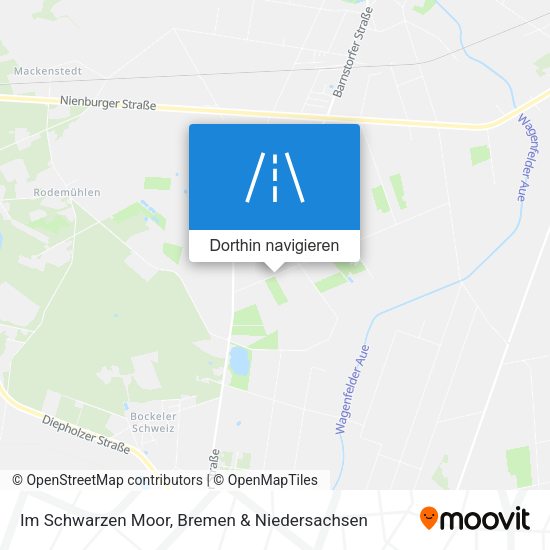 Im Schwarzen Moor Karte