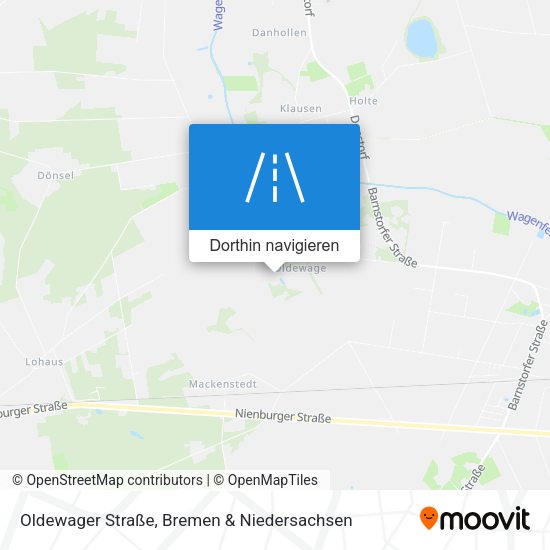 Oldewager Straße Karte