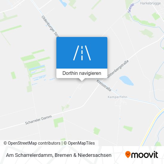 Am Scharrelerdamm Karte