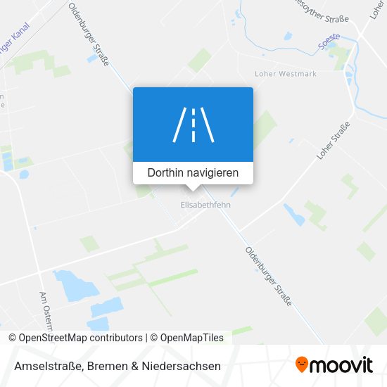 Amselstraße Karte