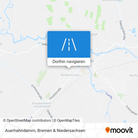 Auerhahndamm Karte