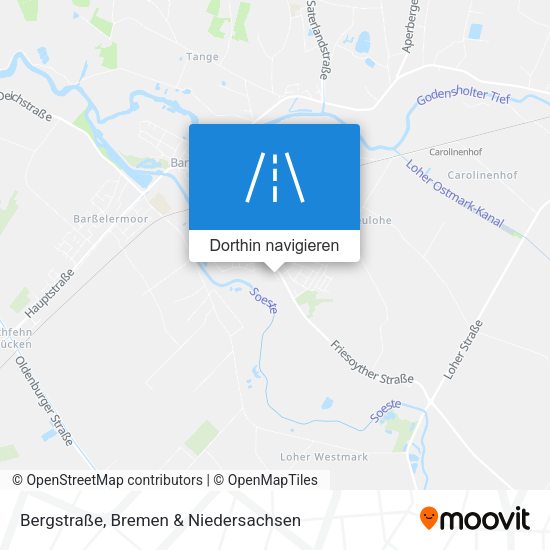 Bergstraße Karte