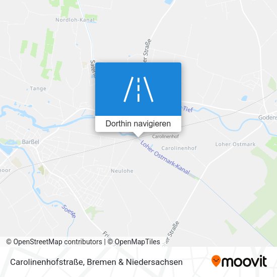 Carolinenhofstraße Karte