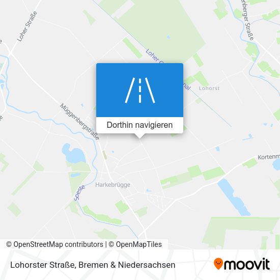 Lohorster Straße Karte