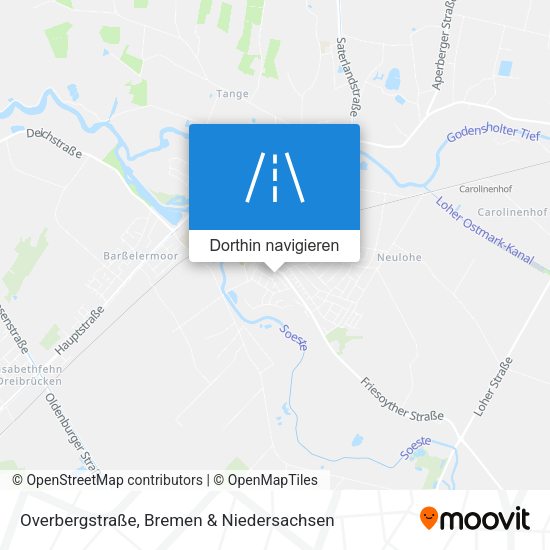 Overbergstraße Karte