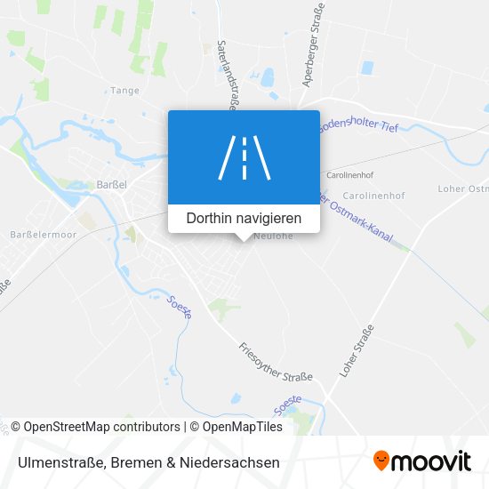 Ulmenstraße Karte