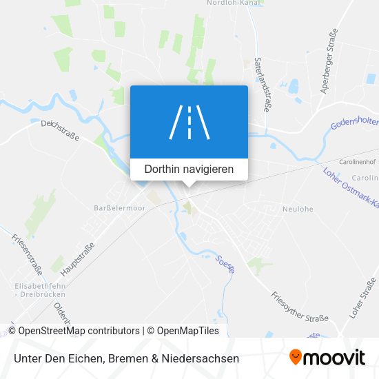 Unter Den Eichen Karte