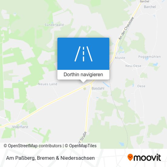 Am Paßberg Karte