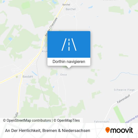 An Der Herrlichkeit Karte