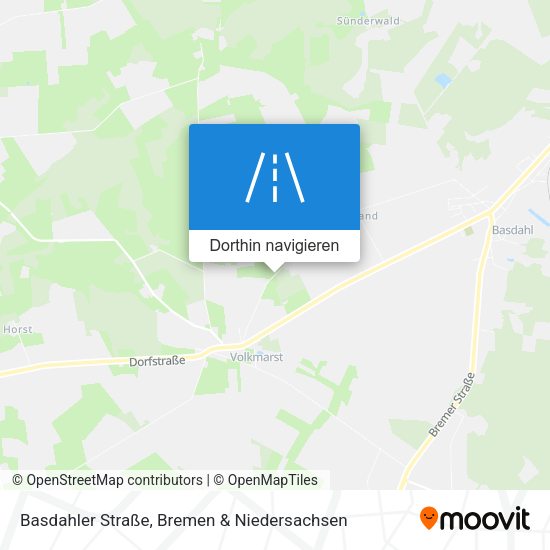 Basdahler Straße Karte