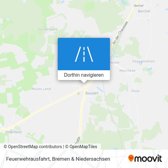 Feuerwehrausfahrt Karte