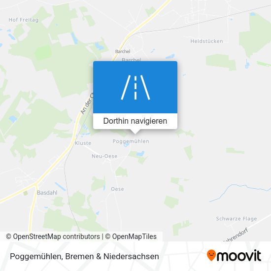 Poggemühlen Karte