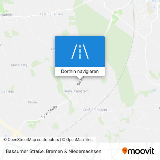 Bassumer Straße Karte
