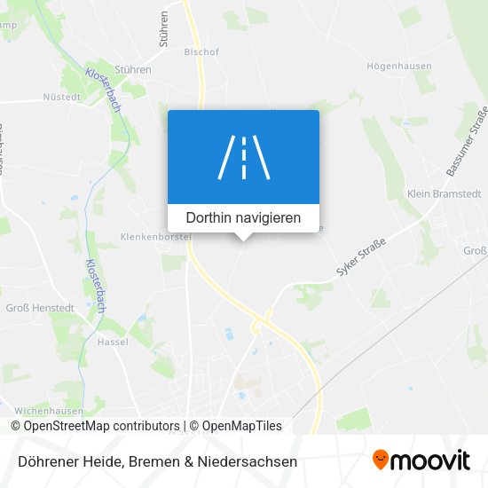 Döhrener Heide Karte