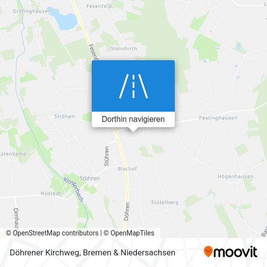 Döhrener Kirchweg Karte