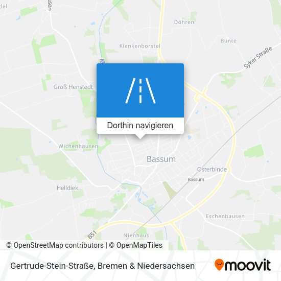Gertrude-Stein-Straße Karte