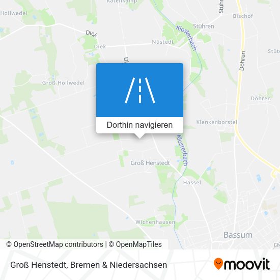 Groß Henstedt Karte