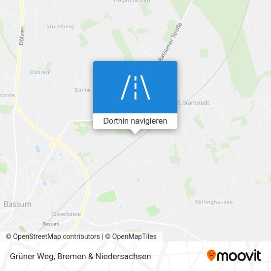 Grüner Weg Karte