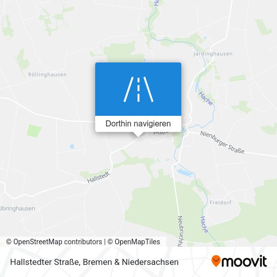 Hallstedter Straße Karte