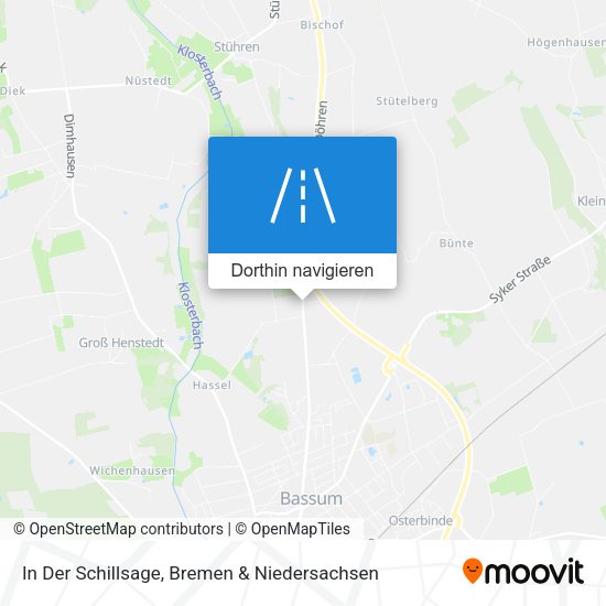 In Der Schillsage Karte