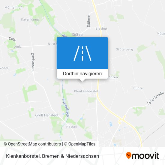 Klenkenborstel Karte