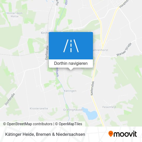 Kätinger Heide Karte