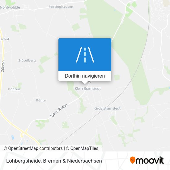 Lohbergsheide Karte