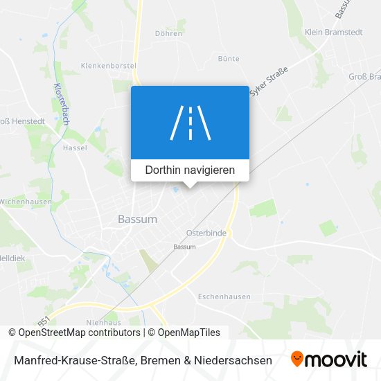 Manfred-Krause-Straße Karte