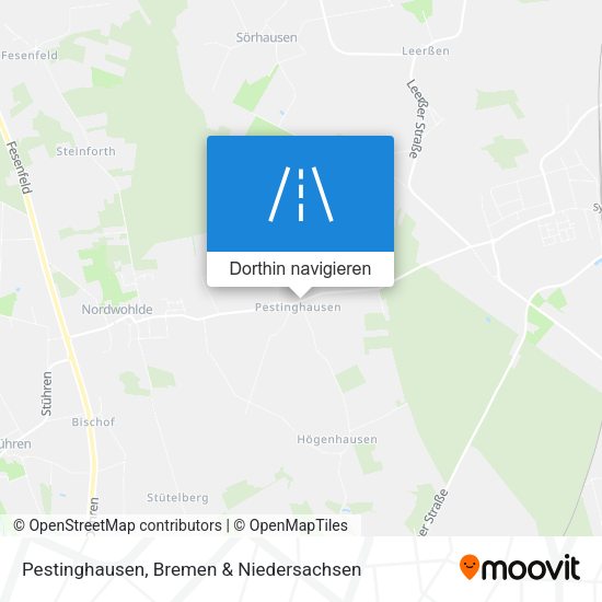 Pestinghausen Karte