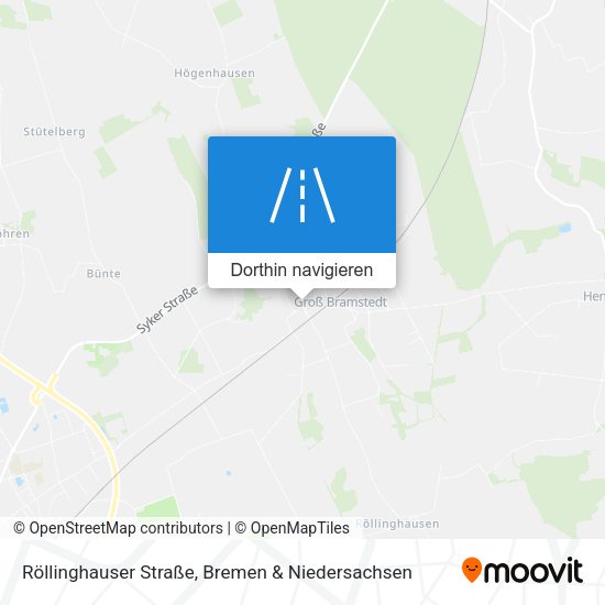 Röllinghauser Straße Karte
