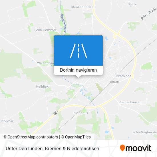 Unter Den Linden Karte